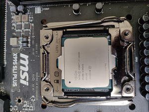X99 emaplaat, i7-5820K (2 foto / 2)