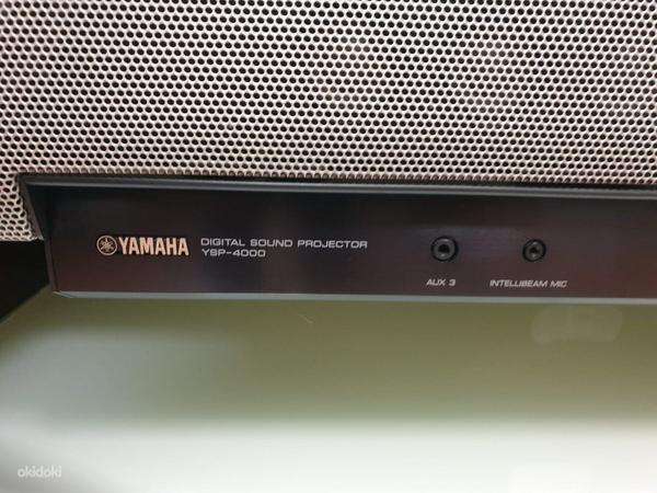 Звуковой проектор Yamaha YSP-4000 со столом и сабвуфером (фото #4)