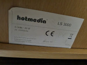 Hotmedia LS 3000 Põrandakõlarid (4 foto / 4)