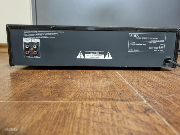 Aiwa AD-F640 3-Head Stereo Cassette Deck (foto #4)