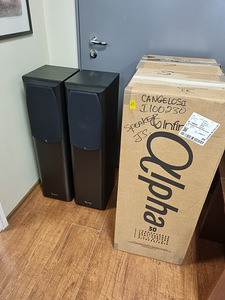 Infinity ALPHA 30 100W 2-Way Floor Standing Speakers (5 фото из 5)