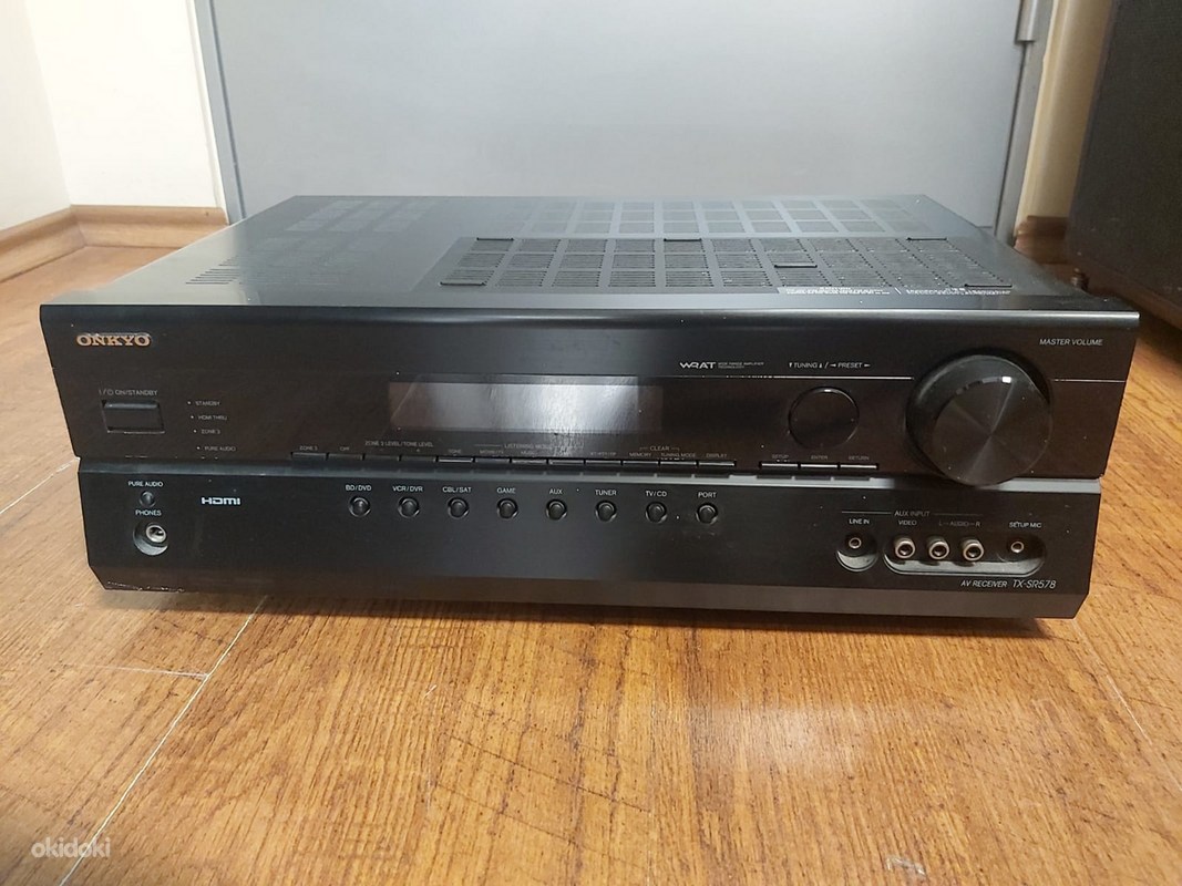 Onkyo TX-SR578 Аудио-видео ресивер - Tallinn, Ресиверы – okidoki