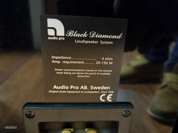Audio Pro Black Diamond HiFi kõlarid (foto #4)
