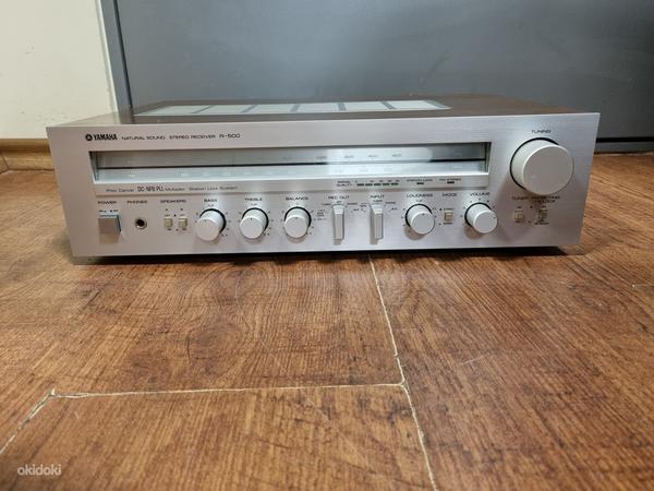 Yamaha R-500 AM/FM стерео ресивер (фото #1)