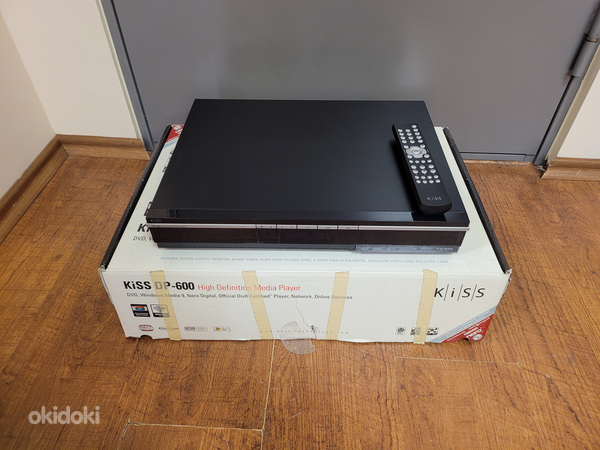 KiSS DP-600 Сетевой DVD-плеер (фото #3)