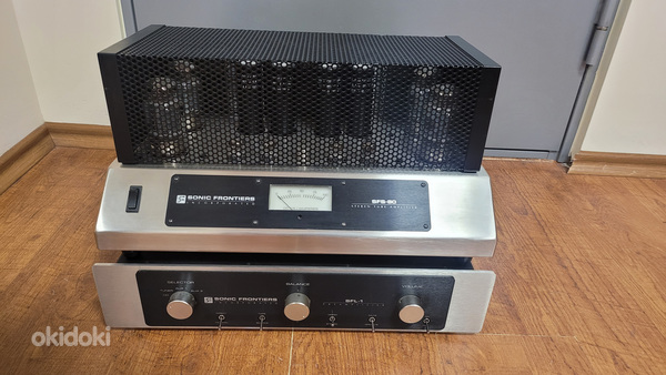 Sonic Frontiers SFS-80 Stereo Tube Amplifier ja SFL-1 Line (foto #1)