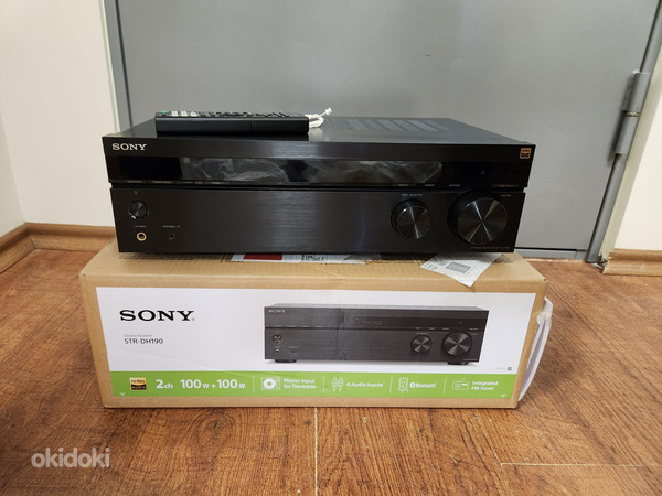 Sony STR-DH190 FM Stereo Receiver USB,BT. (foto #1)