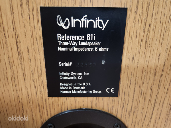 Infinity Reference 61 3-Way Loudspeaker System (foto #4)