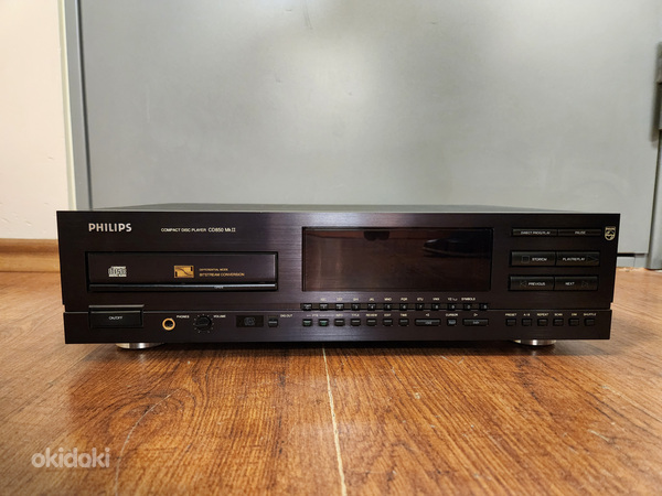 Philips CD850 MK II High-End Stereo Compact Disc Player (foto #1)