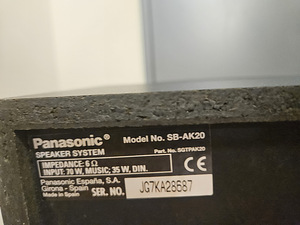 Panasonic SA-AK20 muusikakeskus (6 foto / 6)