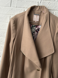Бежевое пальто ted Baker, 5/XL (7 фото из 9)