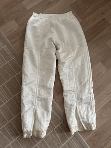 Valged talvepüksid, soojad paksud püksid, XL (2 foto / 2)