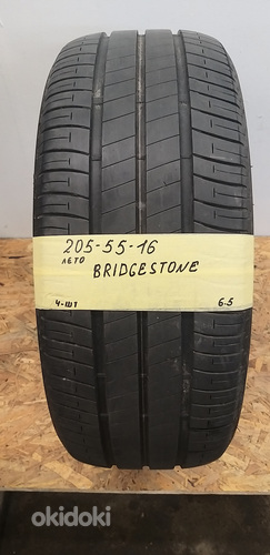 205-55-16 Bridgestone лето 4 шт 6,5 мм (фото #1)
