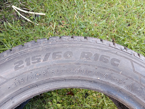 Rehvid 215/60/16 c 5-6 mm (2 foto / 6)