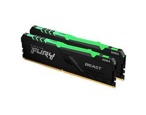 Kingston FURY Beast DDR4-3200 16GB (2x8GB) RGB mälu (1 foto / 3)
