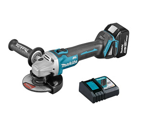 Makita DGA506 akuketaslõikur relakas + 5Ah aku + laadija (1 foto / 5)