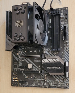 AMD AM4 kombo: Ryzen 7 / MSI B550 / 32GB DDR4 / 1TB SSD (3 foto / 9)