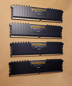 32GB mälu Corsair Vengeance LPX 4x8GB DDR4-2666 RAM (3 foto / 4)