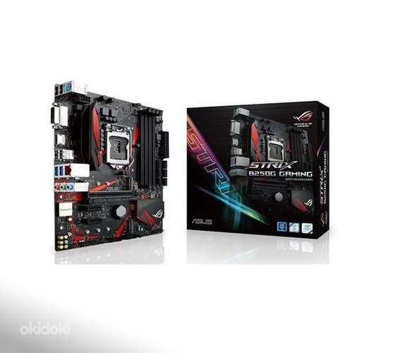 Intel 1151 kombo: Core i5-7600K + Asus Strix B250G (DDR4)