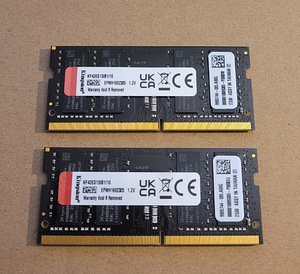 Kingston 2x16GB DDR4-2666 SODIMM mälu sülearvutile (3 foto / 3)