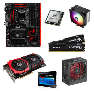 Компьютер Intel i5-6600K | Z170A | 16GB DDR4 | GTX1060 | SSD (2 фото из 5)