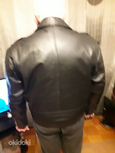 Мужская кожаная куртка косуха размер 60-62 (фото #2)