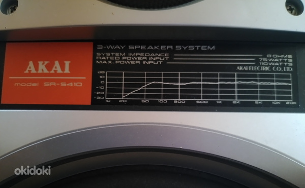 AKAI SR-S410 speakers (foto #2)