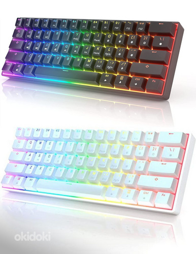 Erinevad variandid / mehaaniline RGB klaviatuur (foto #2)