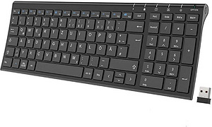 Juhtmevaba klaviatuur iClever 2.4G GKG22B /Bluetooth variant