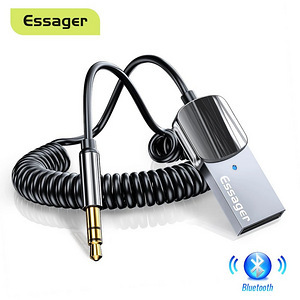 Essager Bluetooth 5.0 приемник 3,5 мм AUX аудио приемник