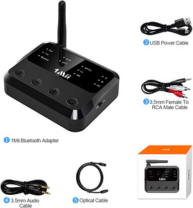 1Mii B310Pro Bluetooth 5.0 аудиоприемник/передатчик/ЦАП (6 фото из 6)