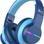 Bluetooth-наушники iClever для детей с RGB-подсветкой (фото #1)