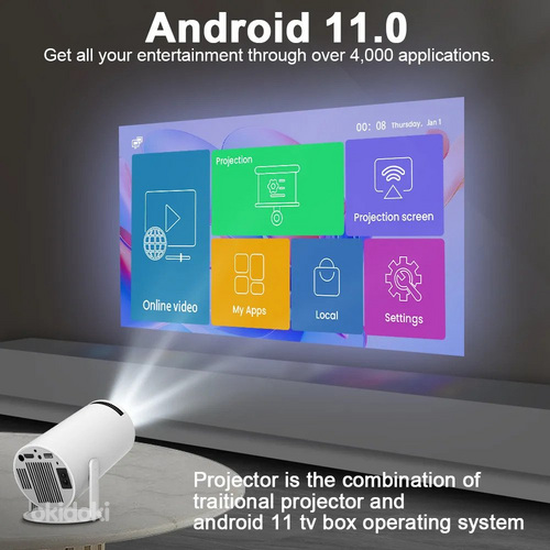 Портативный проектор Magcubic HY300 720p /Android 11 (фото #4)