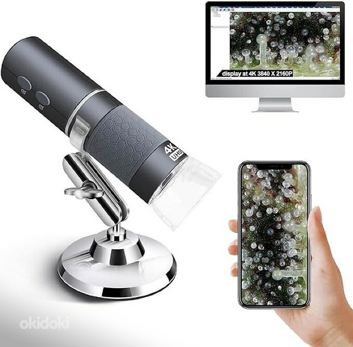 Ninyoon Digitaalne Mikroskoop juhtmevaba WiFi 4k (foto #1)