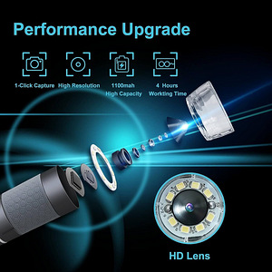 Ninyoon Digitaalne Mikroskoop juhtmevaba WiFi 4k (3 foto / 9)