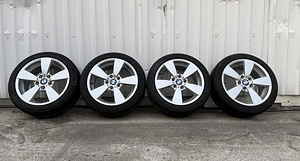 4x BMW R17 Style 138 литые диски + Hankook Ventus Prime 4 (1 фото из 4)