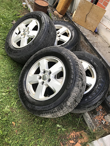 Диски Jeep r17 5x127 с датчиками давления + резина (1 фото из 4)
