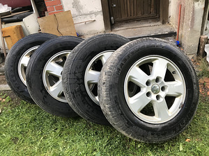 Диски Jeep r17 5x127 с датчиками давления + резина (2 фото из 4)