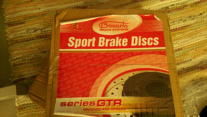 Bozarto GTR sport pidurikettad Honda ACccord 2,0l Vtec -2007 (2 foto / 3)