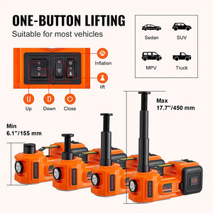 VEVOR 5-tonnine elektriline autotõstuk (2 foto / 6)