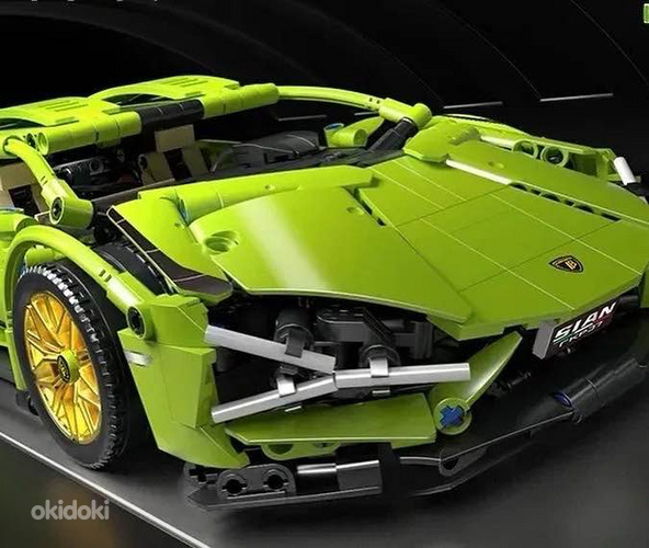 Lamborghini Konstruktor nagu LEGO 1290 osad. (foto #3)