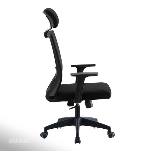 Офисный стул ErgoPlus черный. (фото #2)