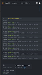 Криптомайнер MINING RIG 6GB 1060 карт для майнинга (p106) (4 фото из 5)