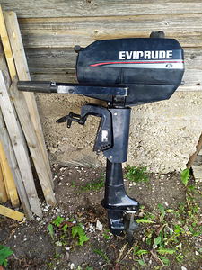 Evinrude 4hp, 2 takti varuosadeks (4 foto / 4)