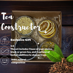 TeaCraft Kit: Tea with Triple Herbal Additive Selection