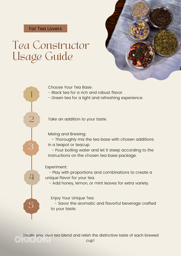 TeaCraft Kit: Tea with Triple Herbal Additive Selection (foto #8)