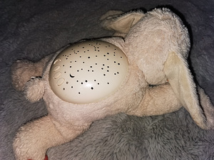Jänese öölamp, tähekeste ja erinevat tooni valgustusega! (1 foto / 2)