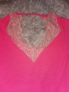 Roosa pluus S/M (2 foto / 2)