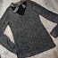 Блестящий свитер S (фото #1)
