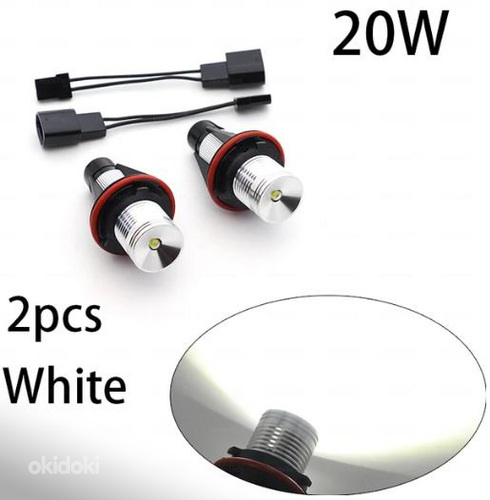 BMW Angel Eyes LED лампы – E87, E39, E60, E61, E63, E64, E65